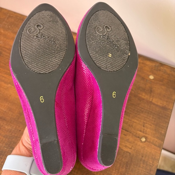💚Seychelles Fuchsia Wedge Heels - Picture 8 of 8